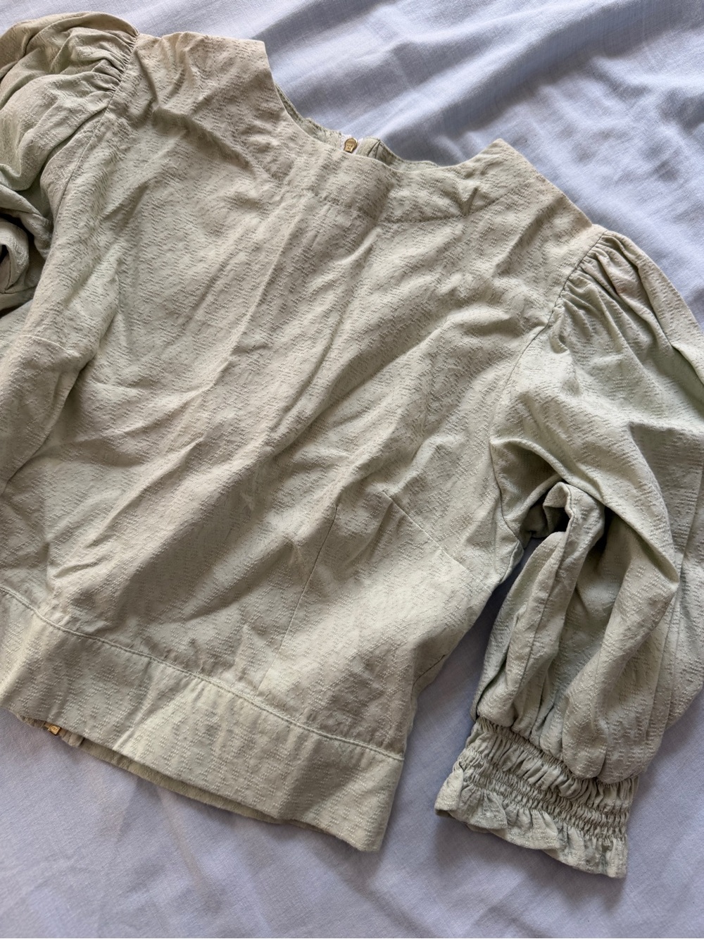 Rue Stiic cropped blouse SZ S